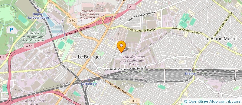 localisation de l'entreprise MONSIEUR ADNANE BOUTAKIOUT à LE BOURGET
