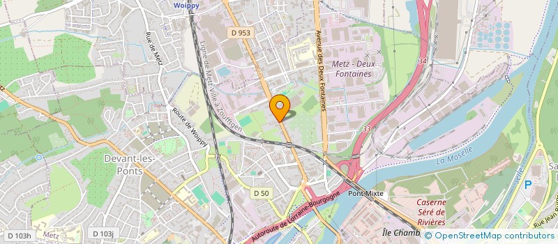 localisation de l'entreprise MONSIEUR ADNANE CHADLI à METZ