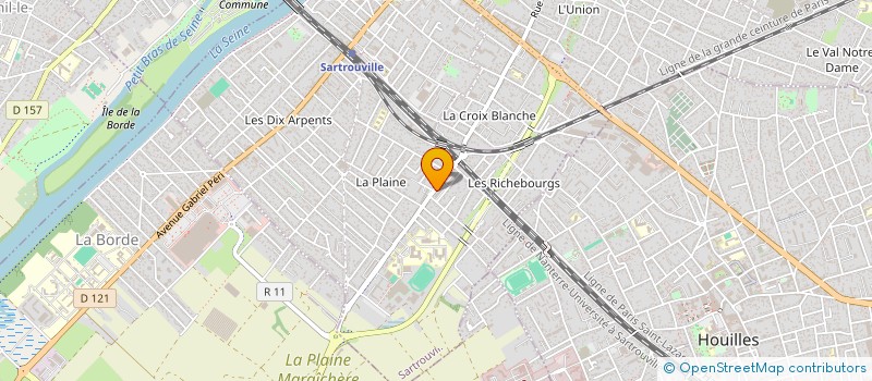 localisation de l'entreprise MONSIEUR ADNANE EL ACHAB à SARTROUVILLE