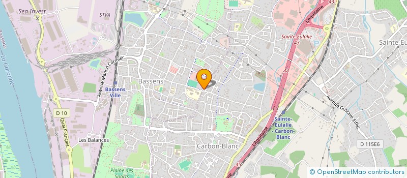 localisation de l'entreprise MONSIEUR ADNANE EL GHALBZOURI  CARBON-BLANC