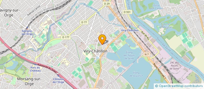 localisation de l'entreprise MONSIEUR ADNANE FAGOURI à VIRY-CHATILLON