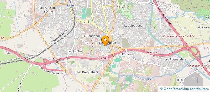 localisation de l'entreprise MONSIEUR ADNANE GAMRA à SALON-DE-PROVENCE