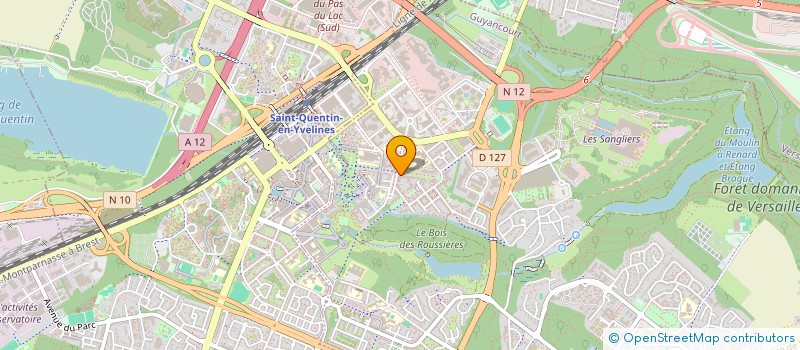 localisation de l'entreprise MONSIEUR ADNANE GAMRANI  GUYANCOURT