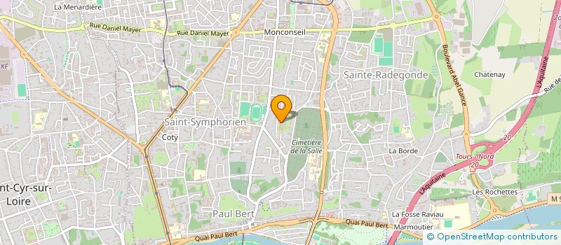 localisation de l'entreprise MONSIEUR ADNANE MCHICHE  TOURS