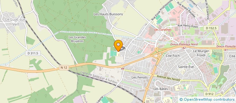 localisation de l'entreprise MONSIEUR ADNANE MOURABIT à DREUX