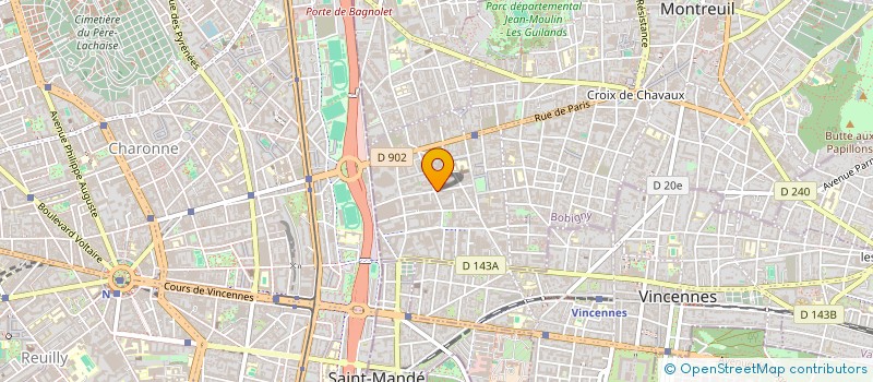 localisation de l'entreprise MONSIEUR ADNANE NAJID à MONTREUIL