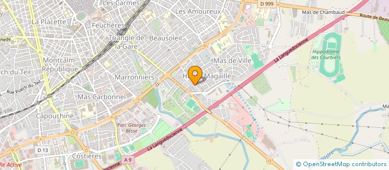 localisation de l'entreprise MONSIEUR ADNANE OUSSABANE  NIMES