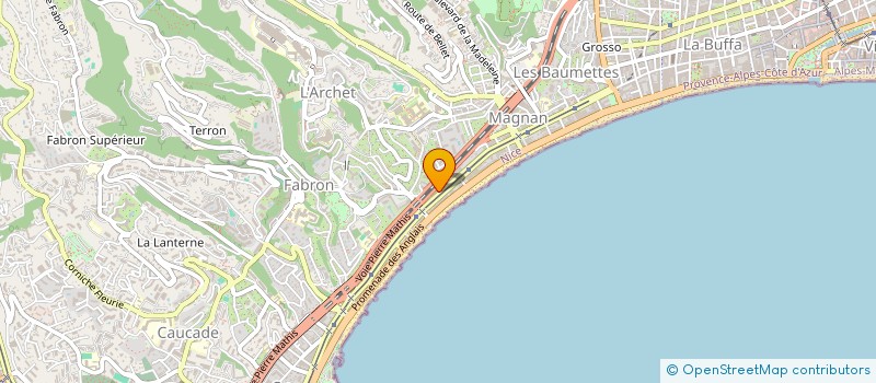 localisation de l'entreprise MONSIEUR ADNEN BAHRI à NICE