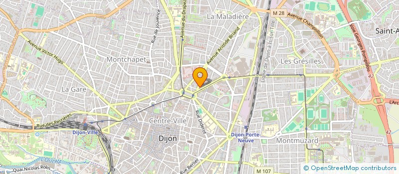 localisation de l'entreprise MONSIEUR ADNEN GASMI  DIJON