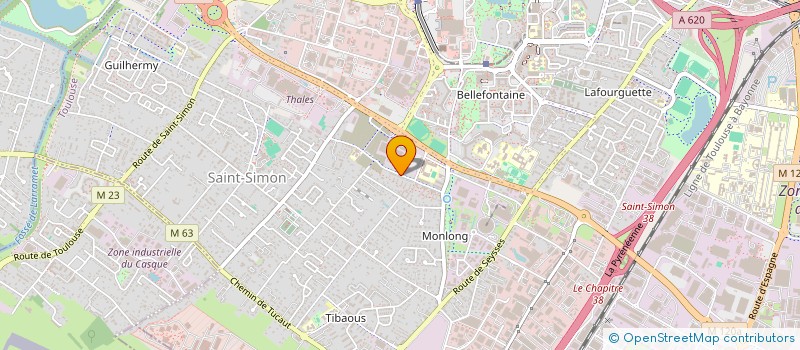 localisation de l'entreprise MONSIEUR ADNEN GRISSA  TOULOUSE