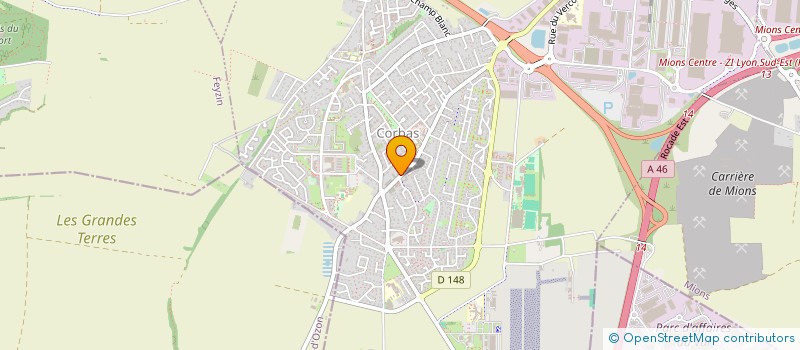 localisation de l'entreprise MONSIEUR ADNEN MANAI  CORBAS