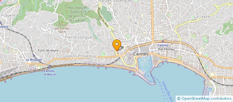 localisation de l'entreprise MONSIEUR ADNEN MEJRI  CANNES