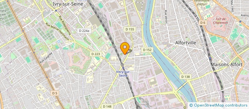 localisation de l'entreprise MONSIEUR ADNENE AMARI  VITRY-SUR-SEINE