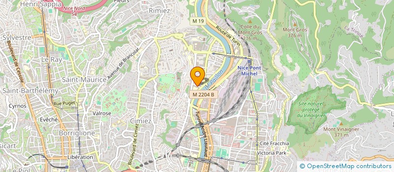 localisation de l'entreprise MONSIEUR ADNENE MAHJOUB à NICE