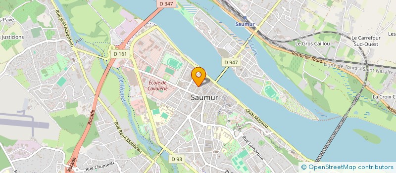 localisation de l'entreprise MONSIEUR ADNENE OUACHANI  SAUMUR