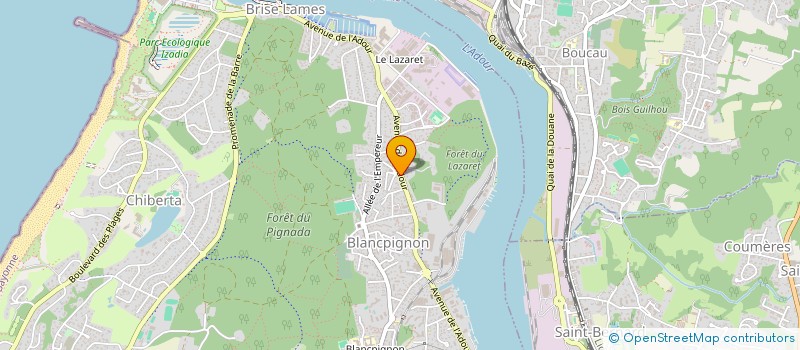 localisation de l'entreprise MONSIEUR ADOLFO DOS SANTOS FIGUEIREDO  ANGLET