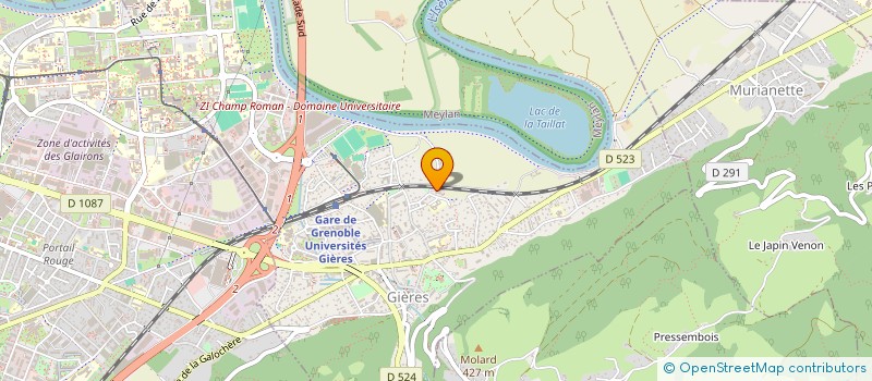 localisation de l'entreprise MONSIEUR ADOLFO GONCALVES  GIERES