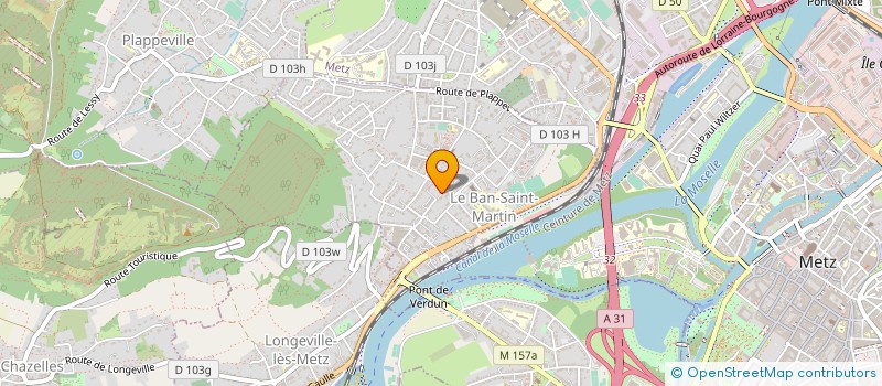 localisation de l'entreprise MONSIEUR ADOLFO PASSARELLI  LE BAN-SAINT-MARTIN