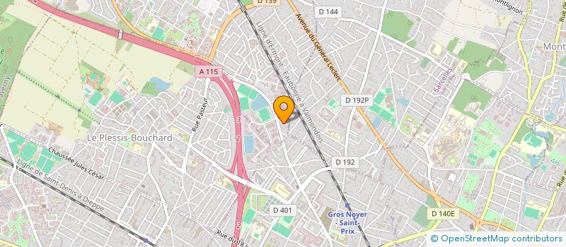 localisation de l'entreprise MONSIEUR ADOLFO PASSOS LOURENCO  ST LEU LA FORET