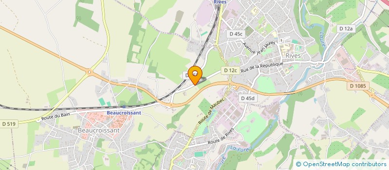 localisation de l'entreprise MONSIEUR ADOLPHE BAEZA GOMEZ  BEAUCROISSANT