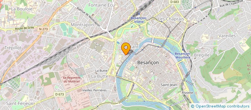 localisation de l'entreprise MONSIEUR ADOLPHE BESSEY à BESANCON