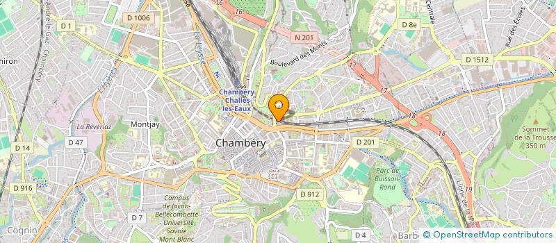 localisation de l'entreprise MONSIEUR ADOLPHE CAMPOS DE CARVALHO  CHAMBERY