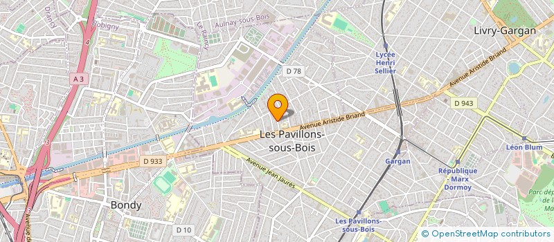 localisation de l'entreprise MONSIEUR ADOLPHE FAYS à LES PAVILLONS SOUS BOIS