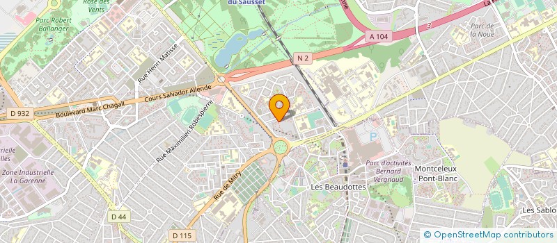 localisation de l'entreprise MONSIEUR ADOLPHE GOMIS à AULNAY-SOUS-BOIS
