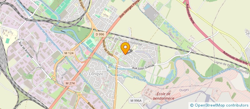 localisation de l'entreprise MONSIEUR ADOLPHE MULUMBA NTUMBA  LONGVIC