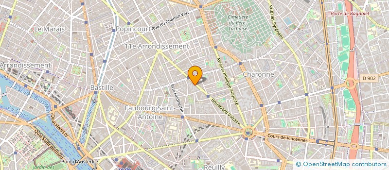 localisation de l'entreprise MONSIEUR ADOLPHE NABET à PARIS