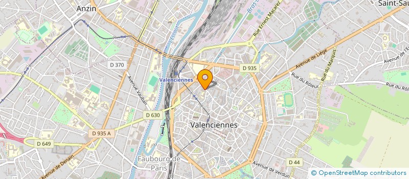 localisation de l'entreprise MONSIEUR ADOLPHE SAMANOVY  VALENCIENNES