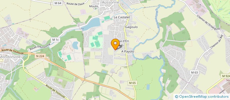 localisation de l'entreprise MONSIEUR ADONAI AGNELLO à AUSSONNE