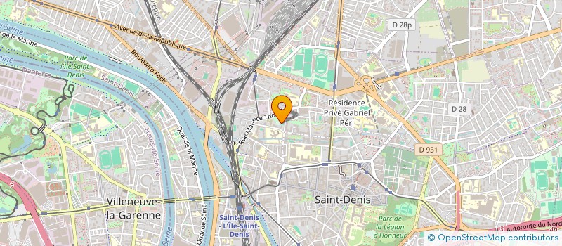 localisation de l'entreprise MONSIEUR ADONAI GAJ MANGOMO à SAINT-DENIS
