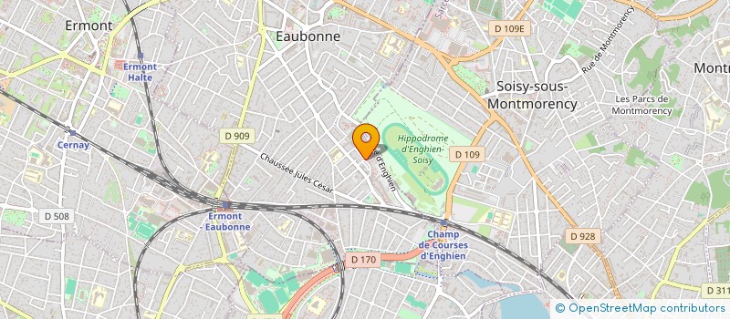 localisation de l'entreprise MONSIEUR ADONICE-ACKAD BAAKLINI  EAUBONNE