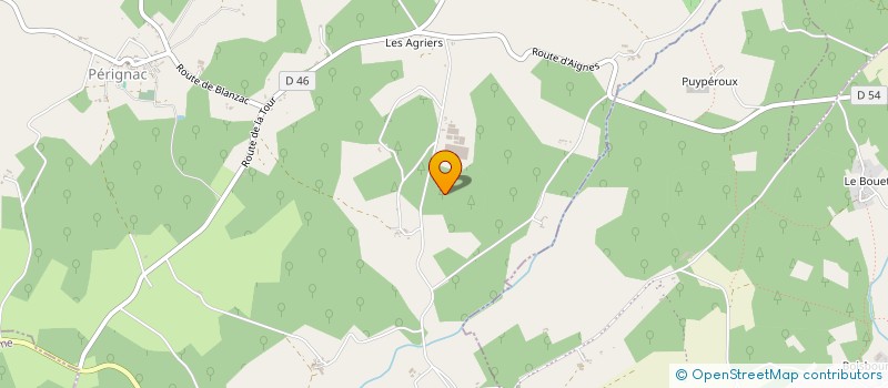 localisation de l'entreprise MONSIEUR ADONIS DENEPOUX  PERIGNAC