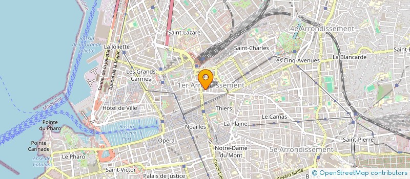 localisation de l'entreprise MONSIEUR ADONIS DUPRE à MARSEILLE