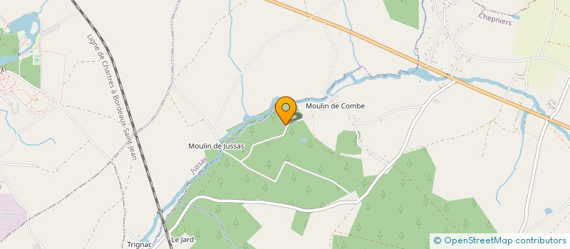 localisation de l'entreprise MONSIEUR ADONIS MICHONNEAU  MONTLIEU-LA-GARDE