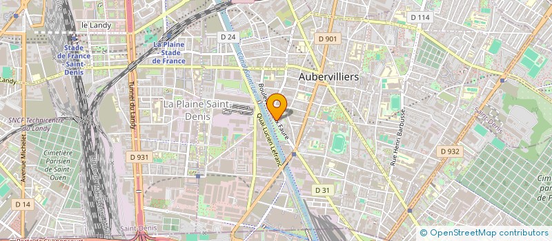 localisation de l'entreprise MONSIEUR ADONIS ROMDHANE à MONTREUIL