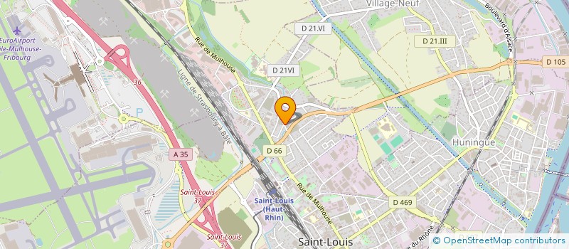 localisation de l'entreprise MONSIEUR ADONIS SHALAKU  SAINT-LOUIS