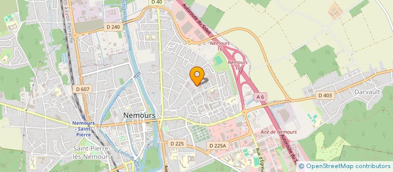 localisation de l'entreprise MONSIEUR ADONIS SIONGO  NEMOURS