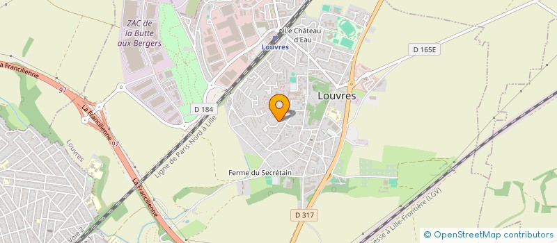 localisation de l'entreprise MONSIEUR ADONIS TZORTZOPULOS  LOUVRES