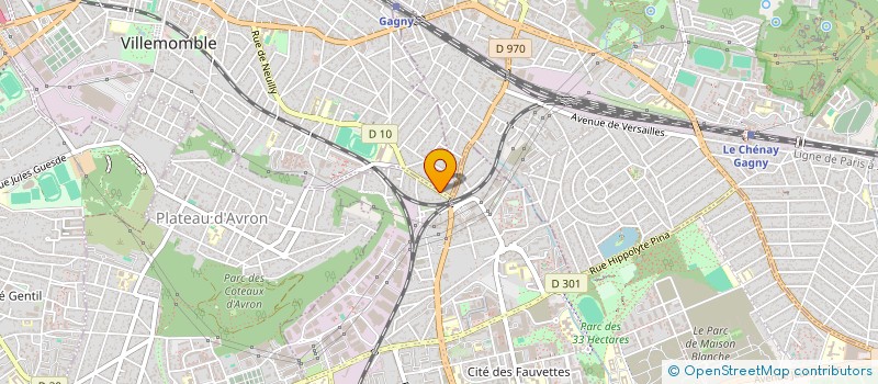 localisation de l'entreprise MONSIEUR ADOU GNAGNE à NEUILLY-SUR-MARNE