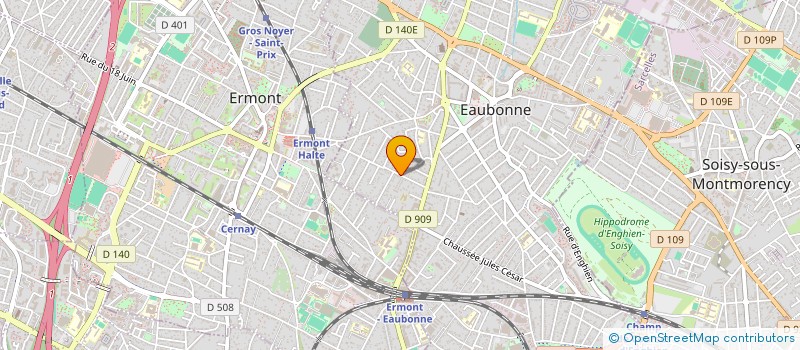 localisation de l'entreprise MONSIEUR ADOU SALLY à EAUBONNE