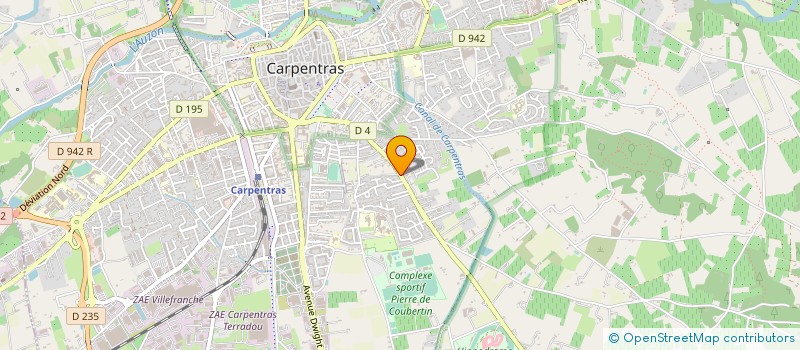 localisation de l'entreprise MONSIEUR ADOULAYE GUISSE à CARPENTRAS