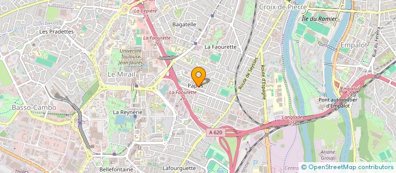 localisation de l'entreprise MONSIEUR ADOUM MOHAMAN SANI  TOULOUSE