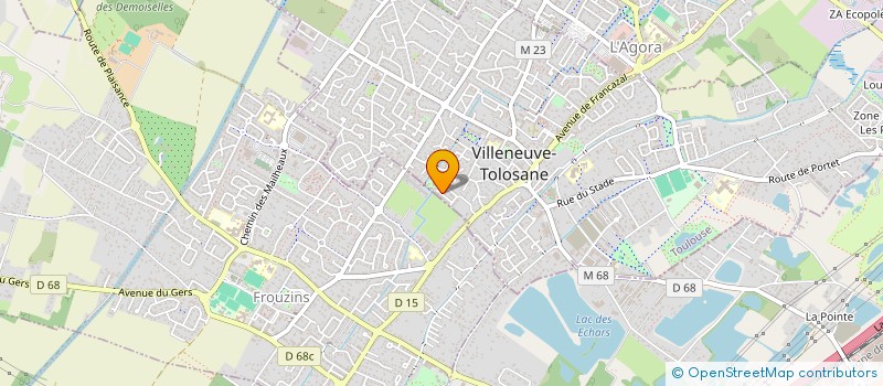 localisation de l'entreprise MONSIEUR ADRI BOUDERBALA à VILLENEUVE-TOLOSANE