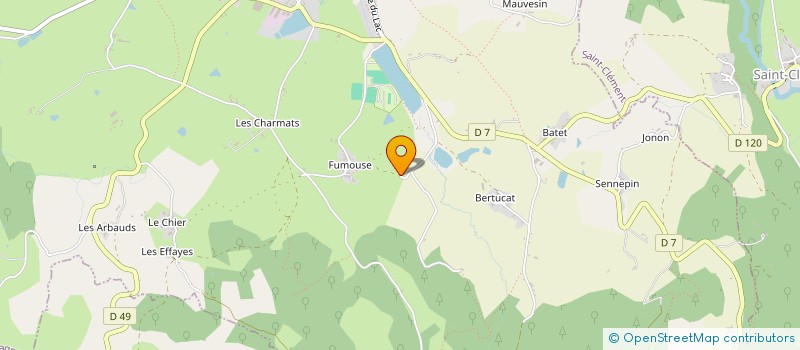 localisation de l'entreprise MONSIEUR ADRIAAN LOKMAN  LA CHABANNE