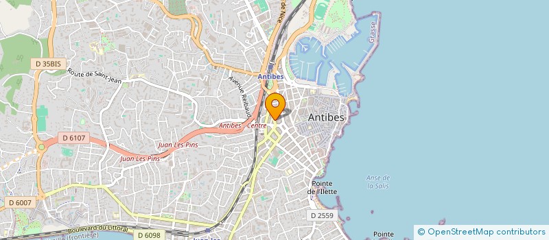 localisation de l'entreprise MONSIEUR ADRIAN ABABII à ANTIBES