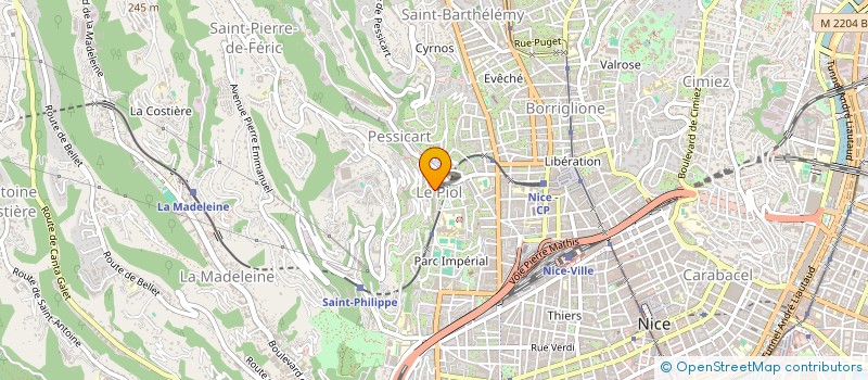 localisation de l'entreprise MONSIEUR ADRIAN ABALINTOAIEI  NICE