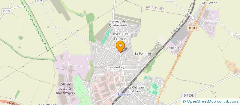 localisation de l'entreprise MONSIEUR ADRIAN ANDREI  PUISEUX-EN-FRANCE